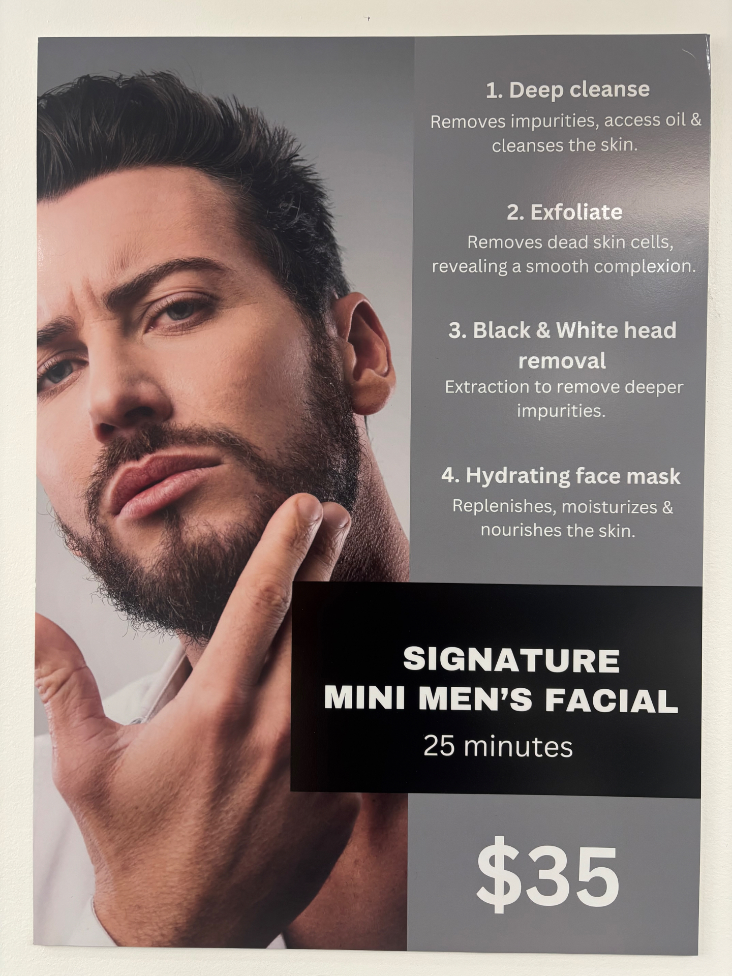 Signature Mini Men's Facial at Studio 27